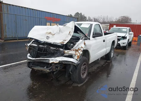 1997 Dodge Dakota Slt/Sport from USA, damaged, VIN 1B7FL26X2VS306453